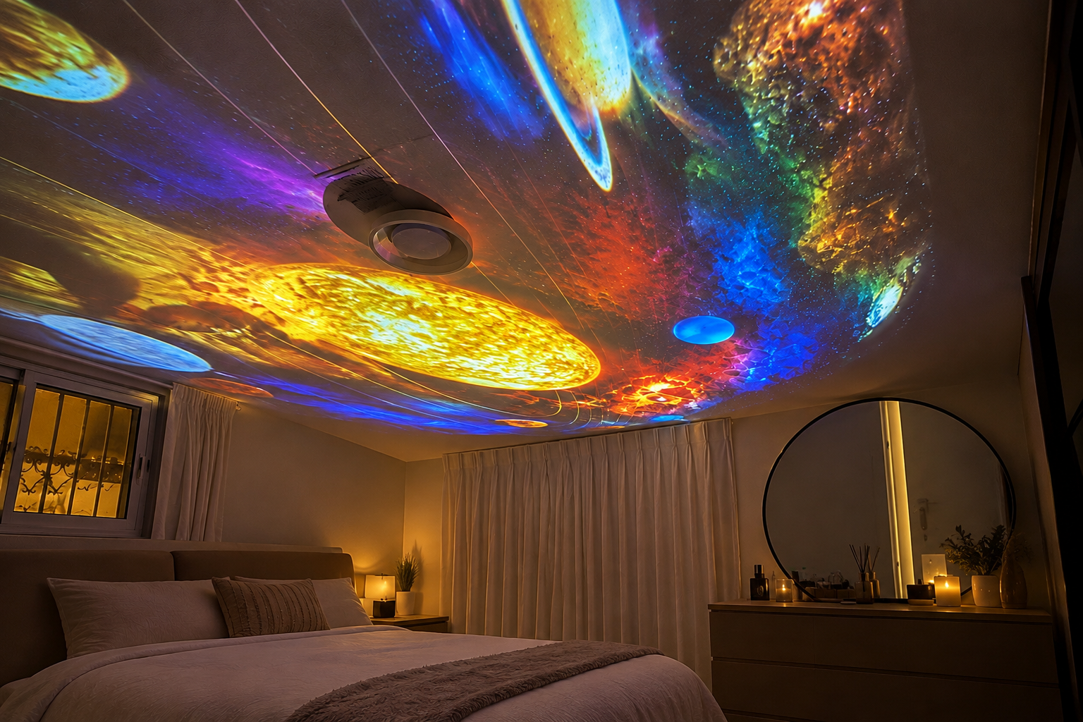 AstroAura galaxy projector